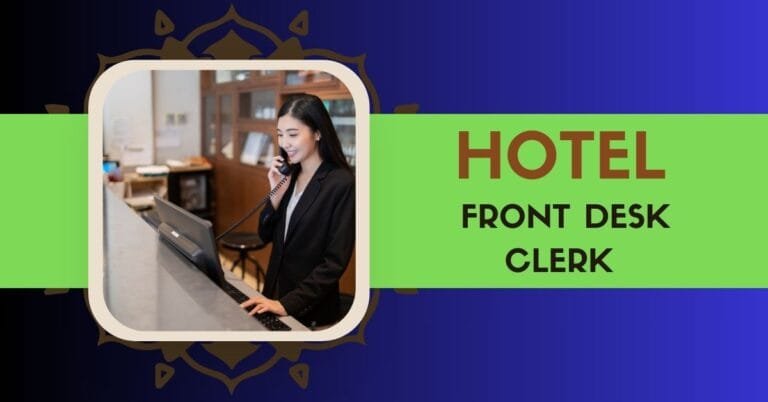 Hotel Front Desk Clerk Jobs in Canada