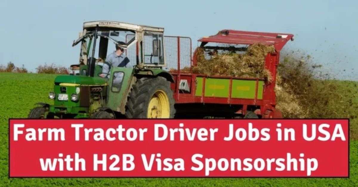 Tractor Driver Jobs in USA